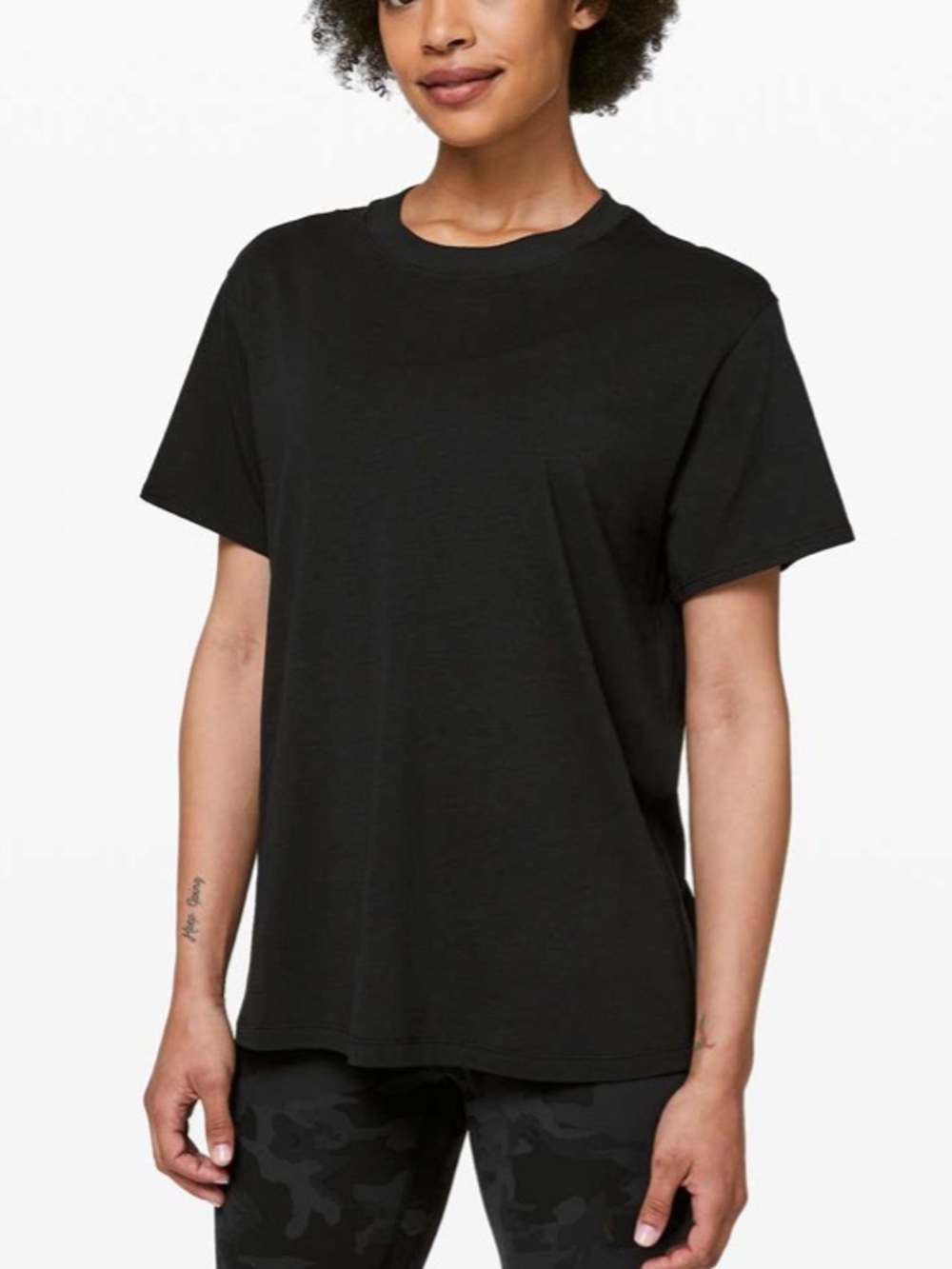 Lululemon All Yours Boyfriend Tee
Black